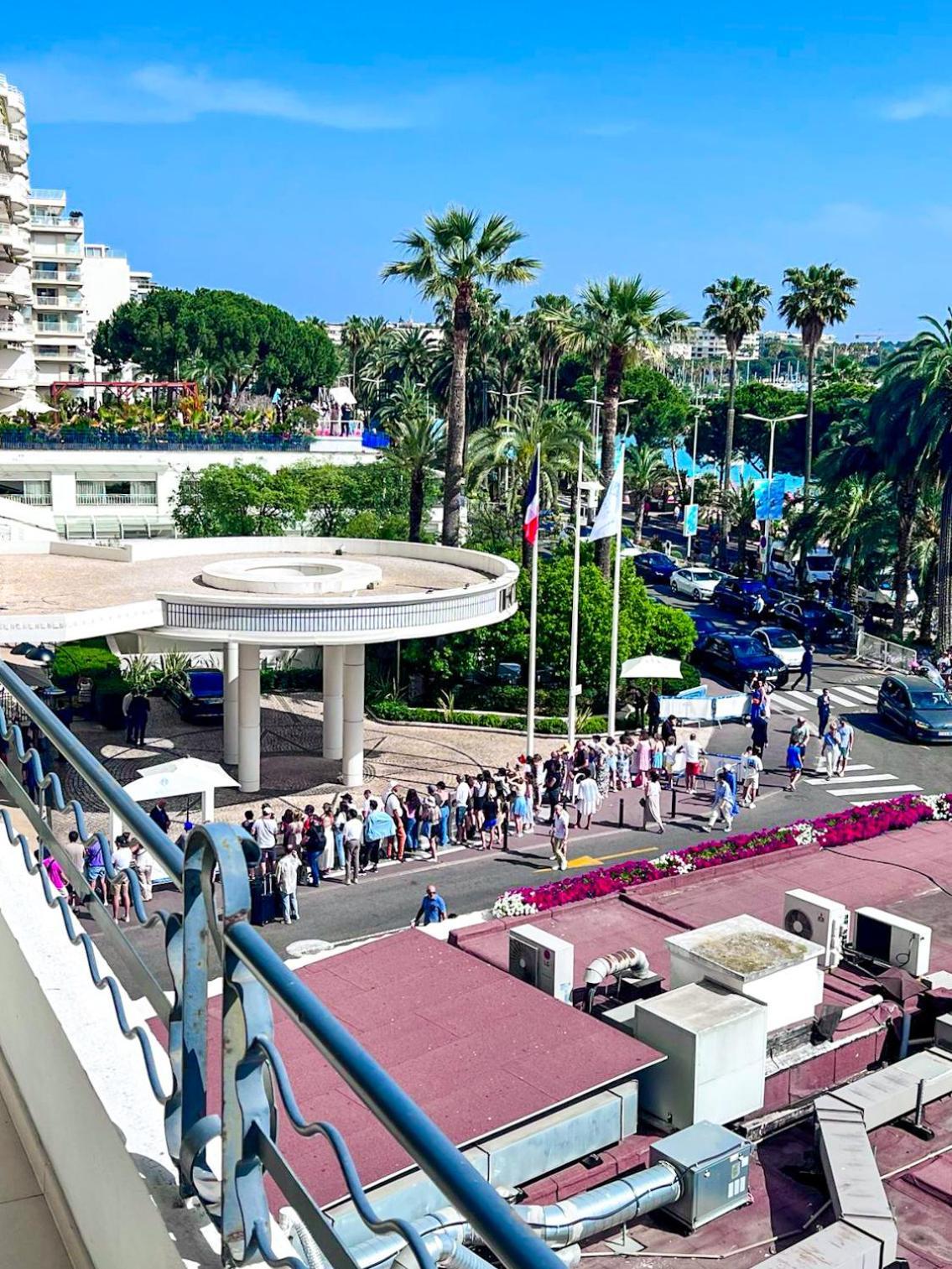 Cannes Croisette Superbe 3P Front De Mer Esterno foto